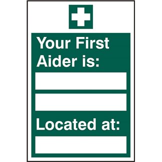 First Aid Signs